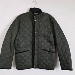 Barbour Cavendish Quilted Nylon Jacket Mens M